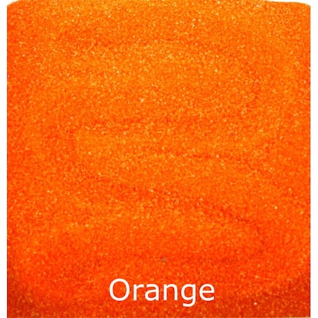 Scenic Sand 25 lbs Activa Bag of Bulk Colored Sand, Orange SC81460